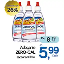 Cometa Supermercados Adoçante ZERO-CAL sacarina oferta