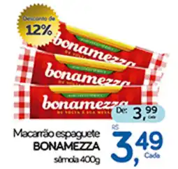 Cometa Supermercados Macarrão espaguete BONAMEZZA semola oferta