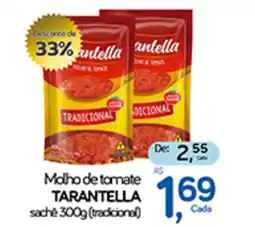 Cometa Supermercados Molho de tomate TARANTELLA oferta
