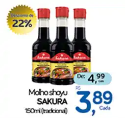 Cometa Supermercados Molho shoyu SAKURA oferta