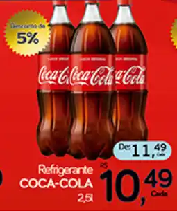 Cometa Supermercados Refrigerante COCA-COLA oferta
