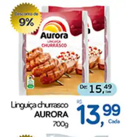 Cometa Supermercados Linguiça churrasco AURORA oferta