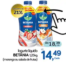 Cometa Supermercados logurte liquido BETANIA oferta