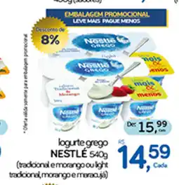 Cometa Supermercados logurte grego NESTLÉ oferta