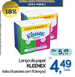 Cometa Supermercados Lenço de papel KLEENEX oferta