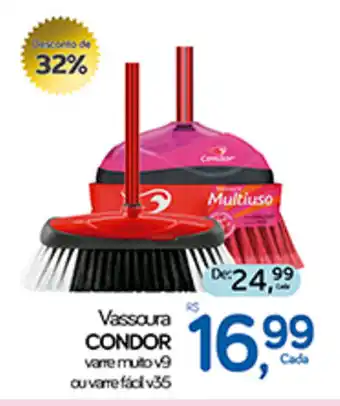 Cometa Supermercados Vassoura CONDOR oferta
