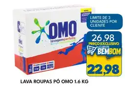 Rancho Bom Supermercados Lava roupas pó omo oferta