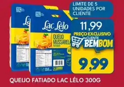 Rancho Bom Supermercados Queijo fatiado lac lélo oferta