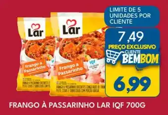 Rancho Bom Supermercados Frango à passarinho lar iqf oferta