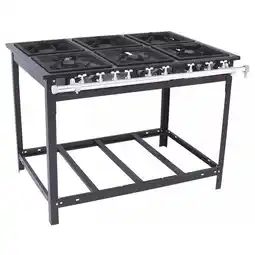 Benoit Fogão a Gás GLP Industrial Venâncio E6 Extra 6 Bocas Simples oferta