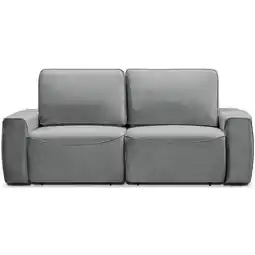 Benoit Sofá Estofado Gralha Azul Adan 9204 Retrátil Reclinável 3 Lugares oferta