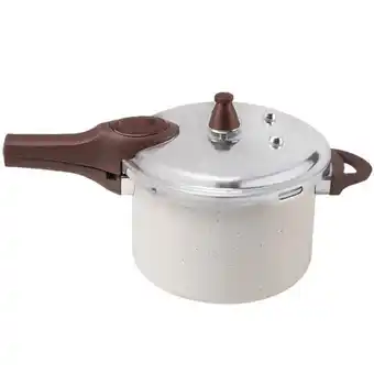 Benoit Panela de Pressão Brinox Pressure 4,2L Alumínio Revestimento Cerâmico oferta