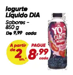 Dia logurte Líquido DIA Sabores oferta