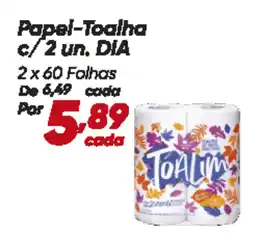 Dia Papel-Toalha c/2 un. DIA oferta