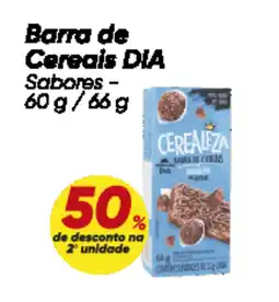 Dia Barra de Cereais DIA Sabores oferta