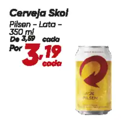 Dia Cerveja Skol oferta
