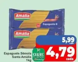 Rede Super Compras Espaguete Semola Santa Amália oferta