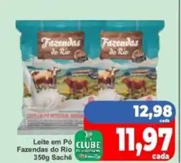 Rede Super Compras Leite em Pó Fazendas do Rio oferta