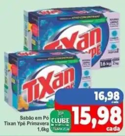 Rede Super Compras Sabão em Pó Tixan Ypė Primavera oferta
