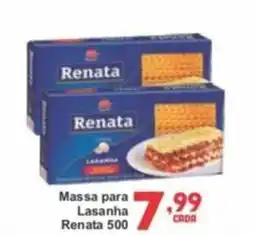 Rede Super Compras Massa para Lasanha Renata oferta