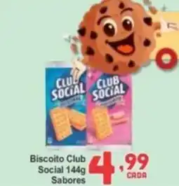 Rede Super Compras Biscoito Club Social Sabores oferta