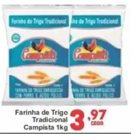 Rede Super Compras Farinha de Trigo Tradicional Campista oferta