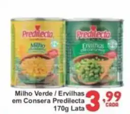 Rede Super Compras Milho Verde/Ervilhas em Consera Predilecta oferta