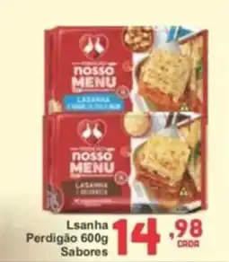 Rede Super Compras Lasanha Perdigão Sabores oferta