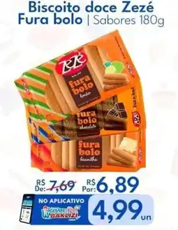 Supermercados Baklizi Biscoito doce Zezé Fura bolo oferta