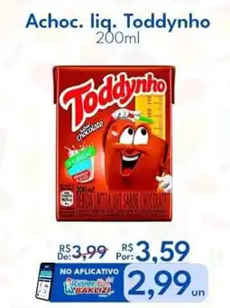 Supermercados Baklizi Achoc. liq. Toddynho oferta