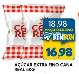 Rancho Bom Supermercados Açúcar extra fino cana real oferta