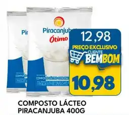 Rancho Bom Supermercados Composto lácteo piracanjuba oferta