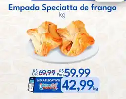 Supermercados Baklizi Empada Speciatta de frango oferta