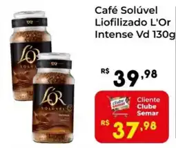Semar Supermercado Café Solúvel Liofilizado L'Or Intense Vd oferta
