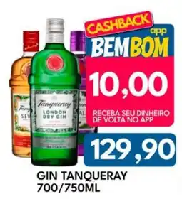 Rancho Bom Supermercados Gin tanqueray oferta