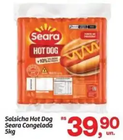Fort Atacadista Salsicha Hot Dog Seara Congelada oferta