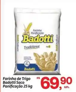 Fort Atacadista Farinha de Trigo Badotti Saco Panificação oferta