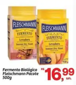 Fort Atacadista Fermento Biológico Fleischmann Pacote oferta