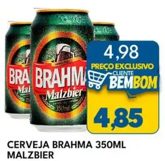 Rancho Bom Supermercados Cerveja brahma malzbier oferta