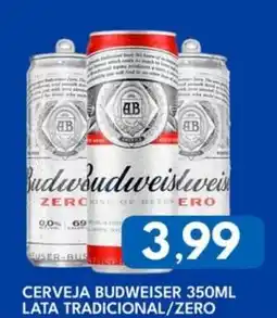 Rancho Bom Supermercados Cerveja budweiser lata tradicional/zero oferta
