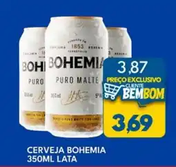 Rancho Bom Supermercados Cerveja bohemia lata oferta
