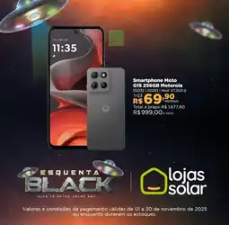 Lojas Solar Smartphone Moto G15 258GB Motorola oferta