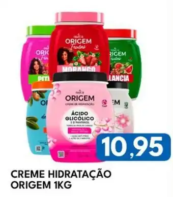 Rancho Bom Supermercados Creme hidratação origem oferta