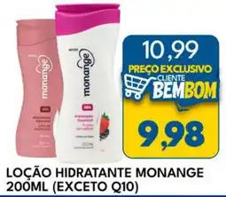 Rancho Bom Supermercados Loção hidratante monange oferta