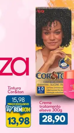 Rancho Bom Supermercados Tintura Cor&ton oferta
