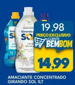 Rancho Bom Supermercados Amaciante concentrado girando sol oferta