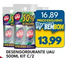 Rancho Bom Supermercados Desengordurante uau kit oferta