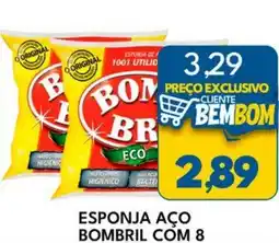 Rancho Bom Supermercados Esponja aço bombril oferta