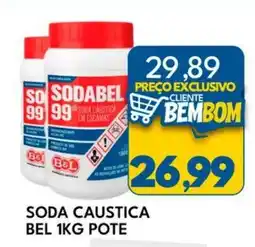 Rancho Bom Supermercados Soda caustica bel pote oferta