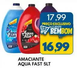 Rancho Bom Supermercados Amaciante aqua fast oferta